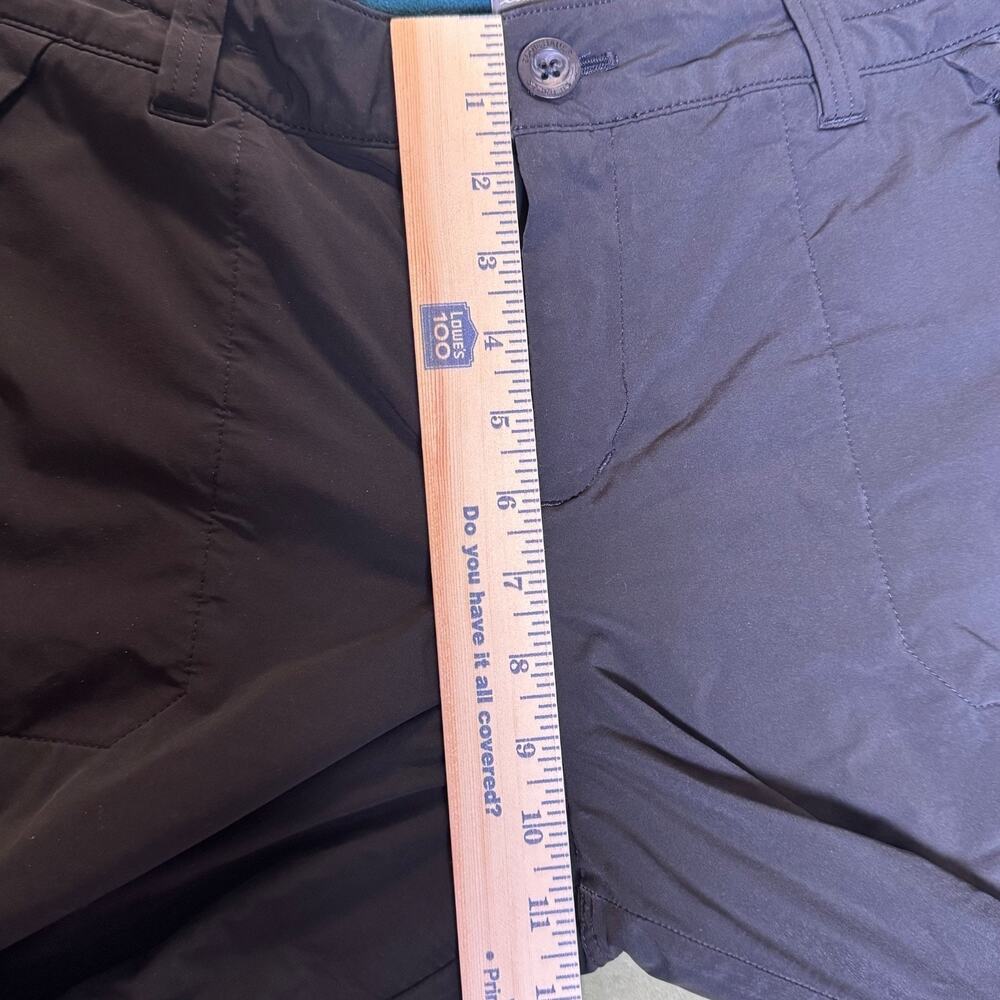 Eddie Bauer Cargo Fleece Lined Pants Hiking Outdoor Utility Zip Pocket P16 - Picture 9 of 11